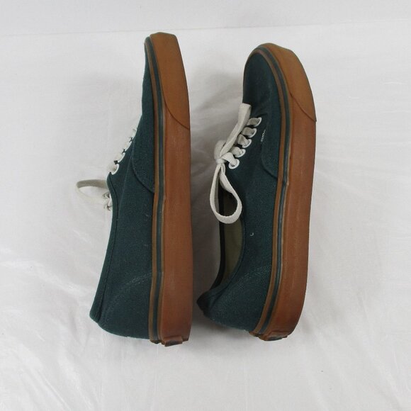 VANS Unisex Green Skateboarding Shoes Size 7 - Picture 6 of 8